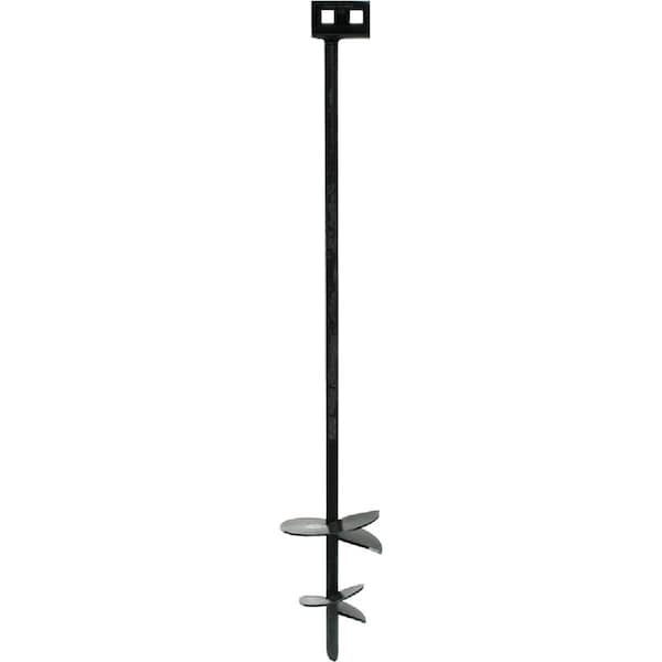 Tie Down Engineering 4 In./6 In. x 36 In. Black Iron Double Head Earth Anchor 59250L - main